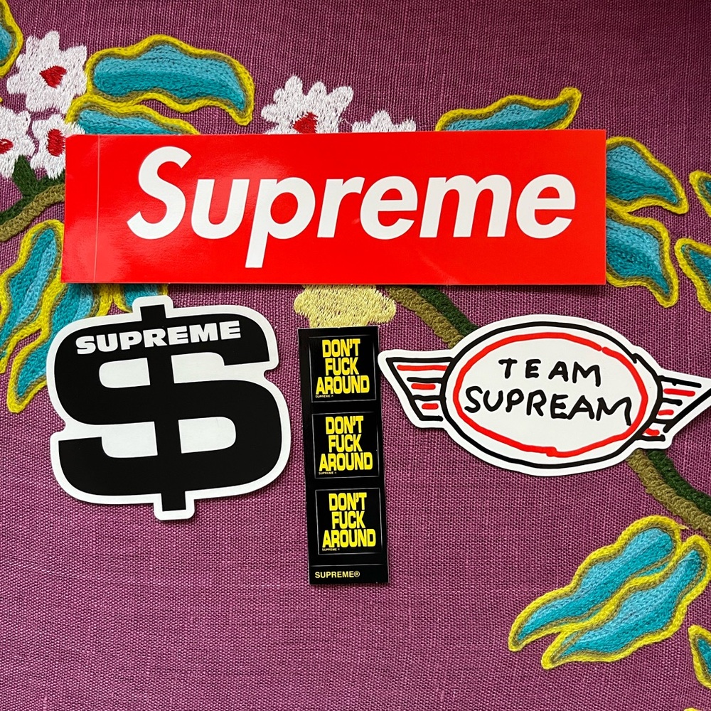 Supreme sticker bundle